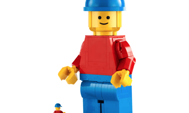 Up-Scaled LEGO Minifigure – Announced