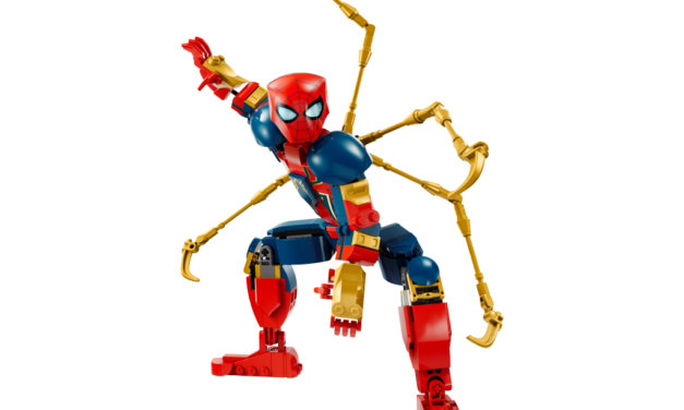 Iron Spider-Man Construction Figure Revealed