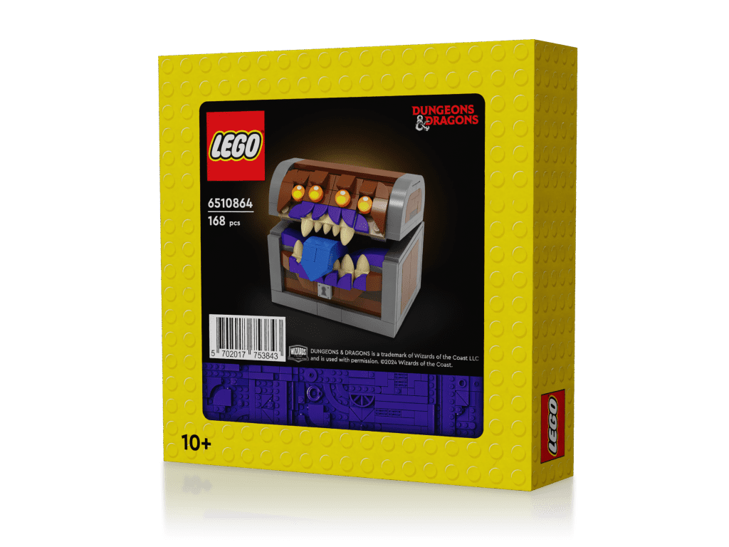 LEGO Dungeons & Dragons Mimic Dice Box Revealed - The Brick Stand