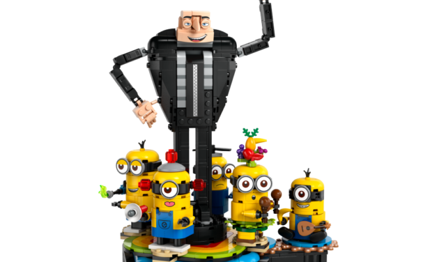 Brick-Built Gru and Minions Revealed