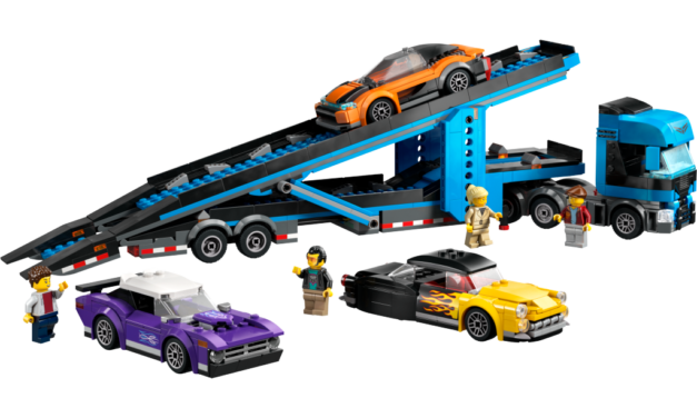 Car Transporter Truck with Sports Cars Revealed