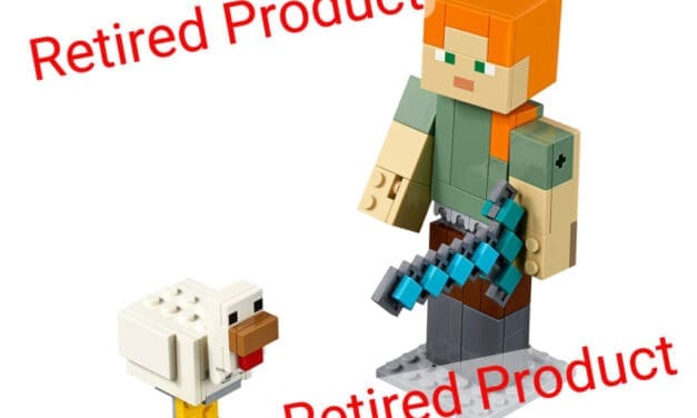 Minecraft Alex BigFig with Chicken – Retired Spotlight