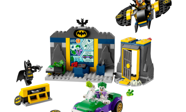 The Batcave with Batman, Batgirl and The Joker Revealed