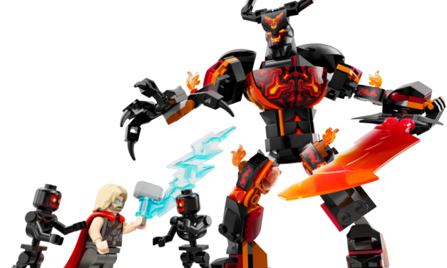 Thor vs. Surtur Construction Figure Revealed