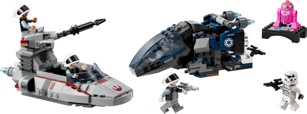 Imperial Dropship vs. Rebel Scout Speeder Revealed