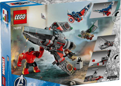 Captain America vs Red Hulk Battle -