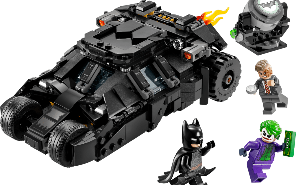 Batman Tumbler vs. Two-Face & The Joker Revealed