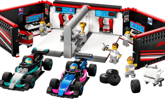 F1 Garage & Mercedes-AMG & Alpine Cars Revealed