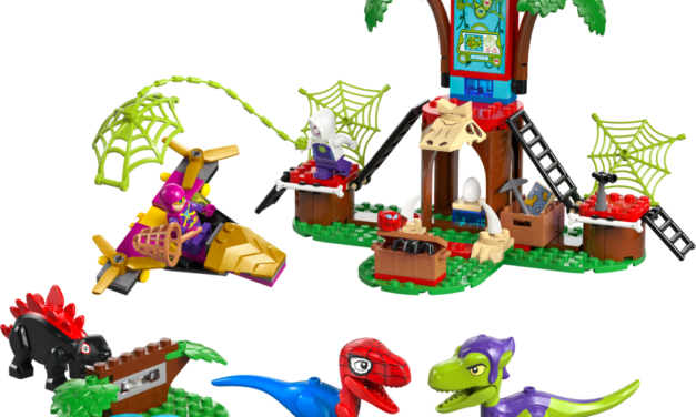 Spidey and Gobby’s Raptor Battle at Tree House HQ Revealed
