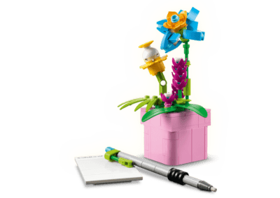 Typewriter with Flowers -