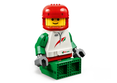 Up-Scaled Racing Driver Minifigure -