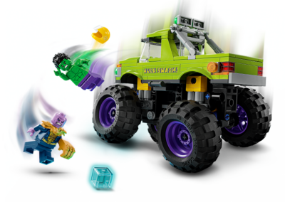 The Hulk Truck vs Thanos -