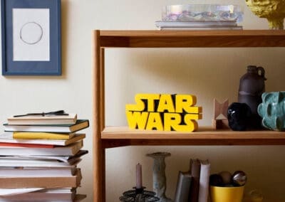 Brick-Built Star Wars Logo -