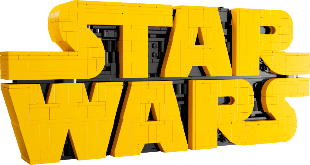 Brick-Built Star Wars Logo Revealed