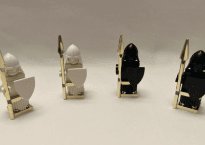 Medieval Chess Set With Storage Drawer -