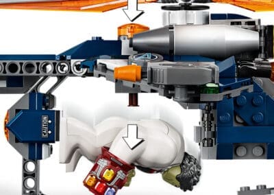 Avengers Hulk Helicopter Rescue -