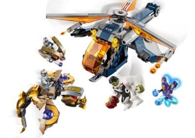 Avengers Hulk Helicopter Rescue -