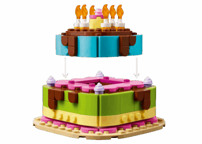 Birthday Party Cake -