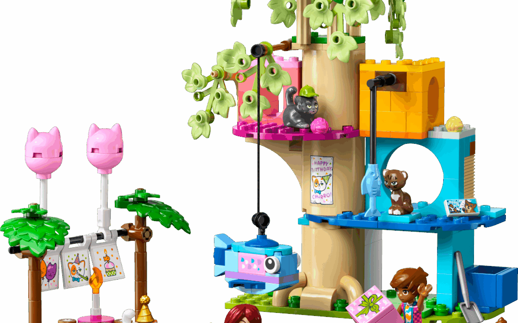 Cat Birthday Party & Tree House Revealed