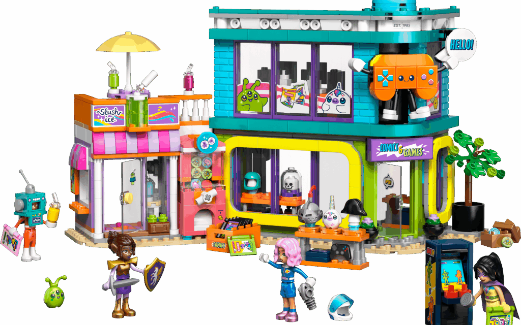 Comic Book and Game Store Revealed