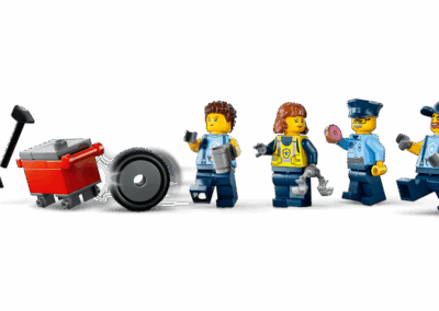 Custom Police Car Garage -