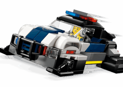 Custom Police Car Garage -