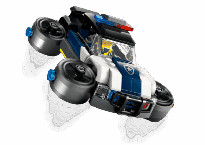 Custom Police Car Garage -