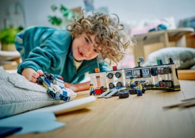 Custom Police Car Garage -