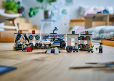 Custom Police Car Garage -