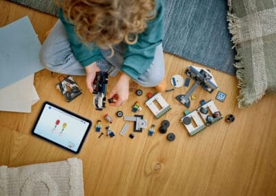 Custom Police Car Garage -