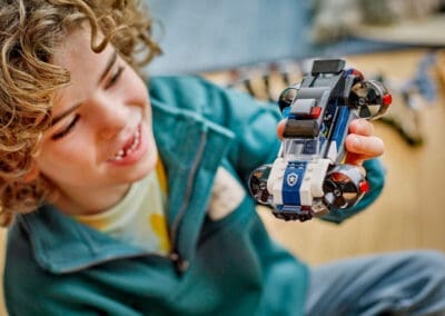 Custom Police Car Garage -