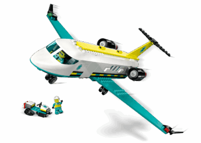 Emergency Air Ambulance Airplane -