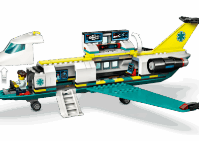 Emergency Air Ambulance Airplane -