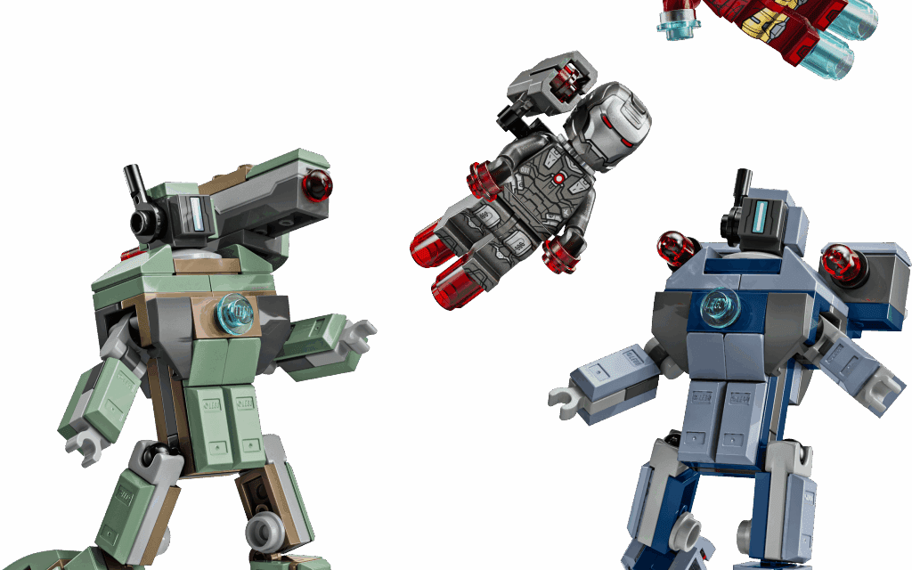 Iron Man & War Machine vs. Hammer Drones Revealed