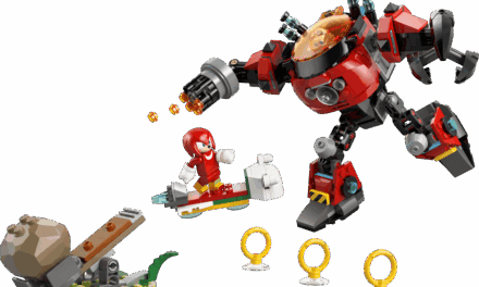 Knuckles vs. Dr. Eggman Egg Crusher Mech Revealed