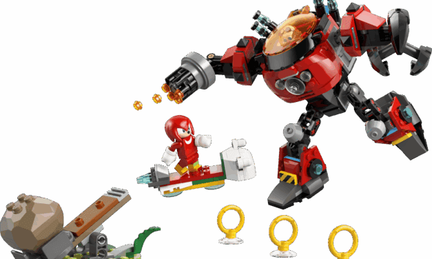 Knuckles vs. Dr. Eggman Egg Crusher Mech Revealed