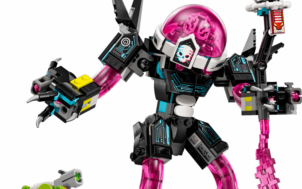 Mateo vs. Cyber Brain Mech Revealed