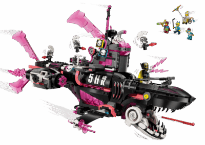 Nightmare Shark Submarine -