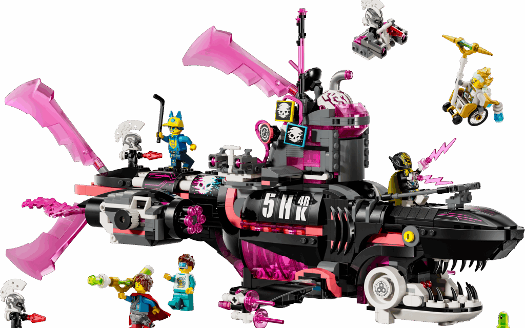 Nightmare Shark Submarine Revealed