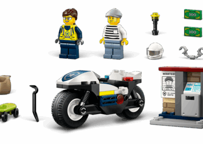 Police Motorcycle Chase -