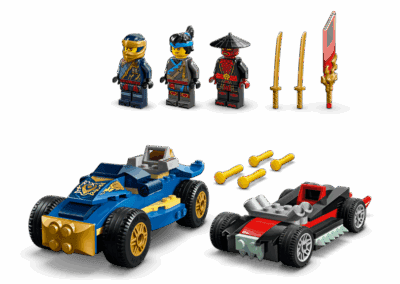 Rogue vs Drix Race Car Duel -