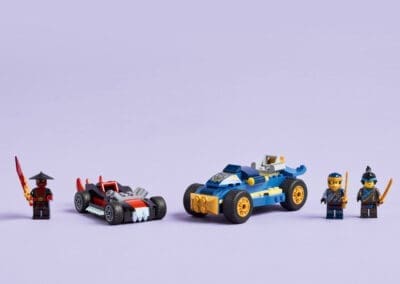 Rogue vs Drix Race Car Duel -