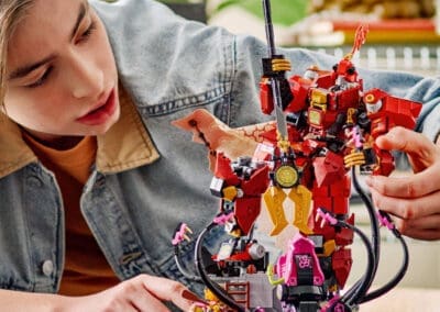 The Fire Knight Mech -