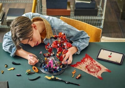 The Fire Knight Mech -