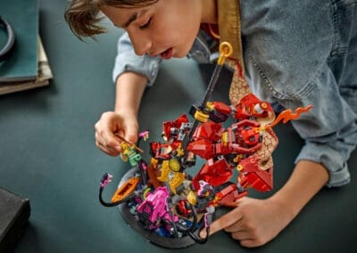 The Fire Knight Mech -