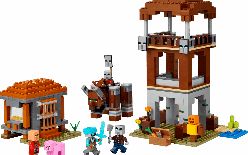 The Pillager Outpost and Ravager Revealed