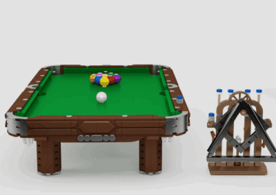 Vintage Billiards Table -