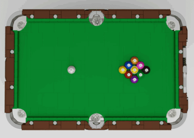 Vintage Billiards Table -