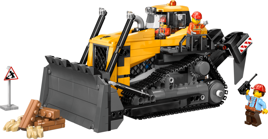 Yellow Bulldozer Revealed