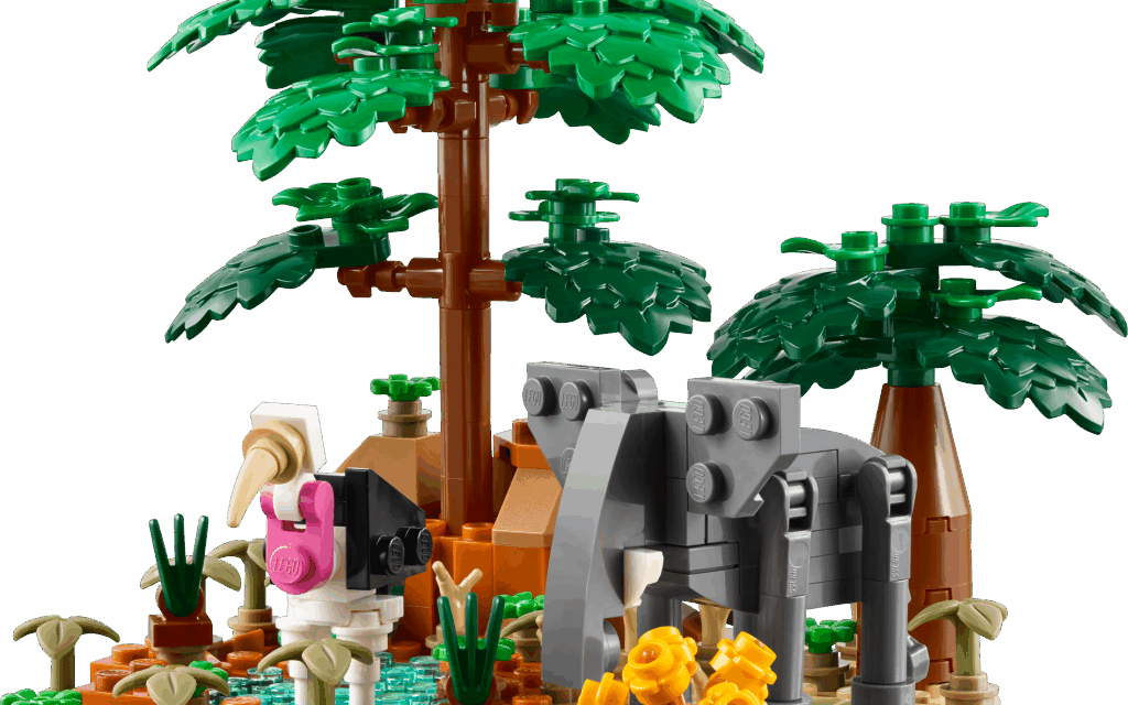 African Savanna Diorama Revealed